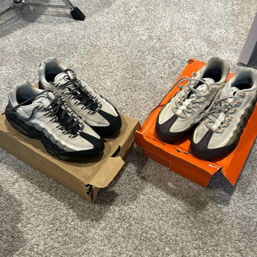 Used air max 95 $50 for both pairs